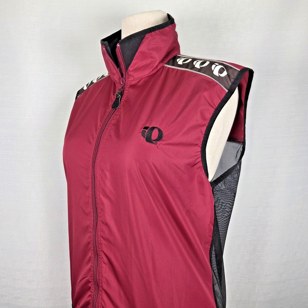 Pearl Izumi‎ Zephrr Cycling Vest Burgundy/Black Mesh Women's Large
